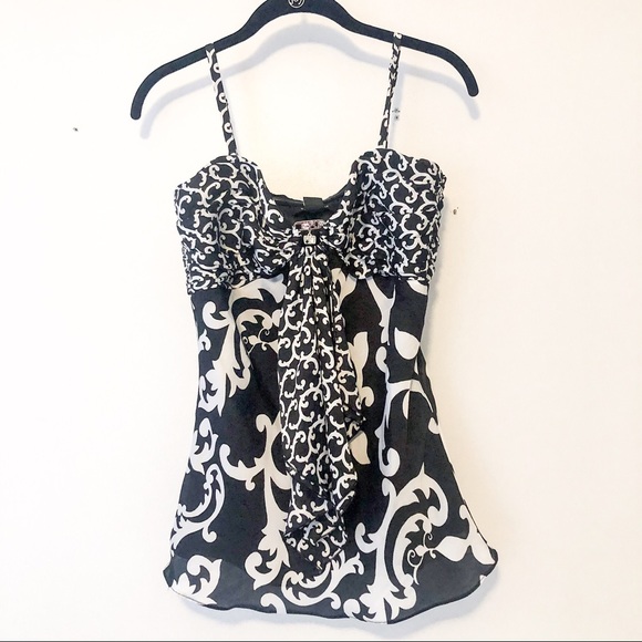 NWT WHBM Convertible Strapless Blouse Top Size 4 - Picture 2 of 5